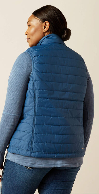 Rebar Cordura Ripstop Lightweight Insulated Vest Back Plus